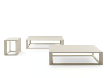 PABLO OUTDOOR - Cement garden side table by B&B Italia Outdoor - view 2